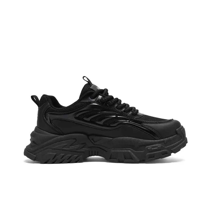 ROBINHOOD Cushioning, Slip Resistant, Abrasion Resistant, Breathable, Coverage, Support Low Top Chunky Sneakers Men's-9