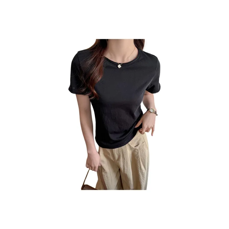 Mu Qingqing Regular T Shirt Women's-4