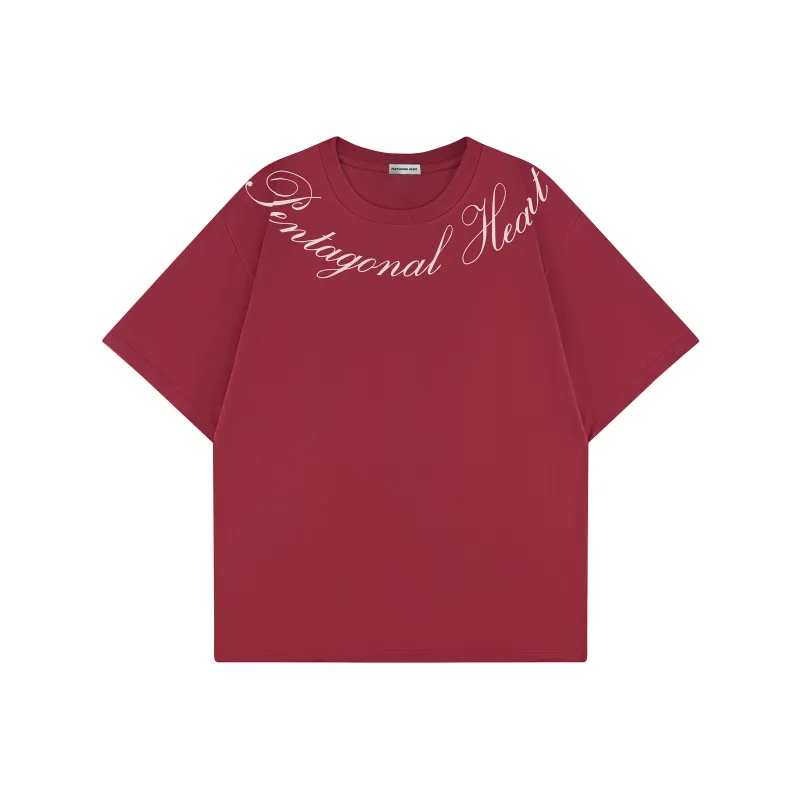 PENTAGONAL HEART T Shirt Unisex-20