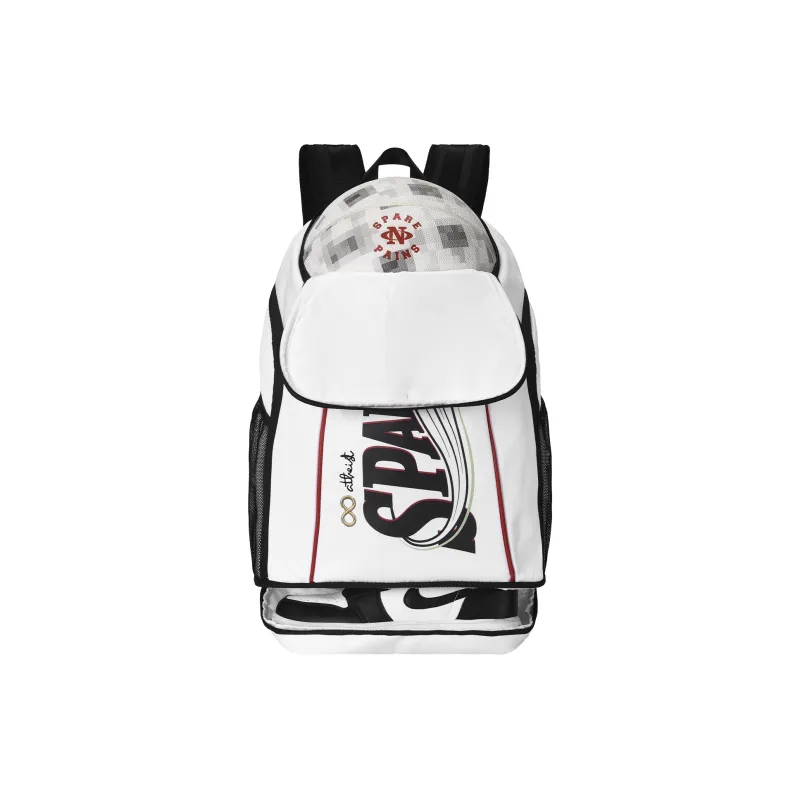 Spare No Pains. Polyester Backpack Regular Unisex Multicolor-7