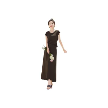Cypress House Skirt Set Women's Dark Coffee