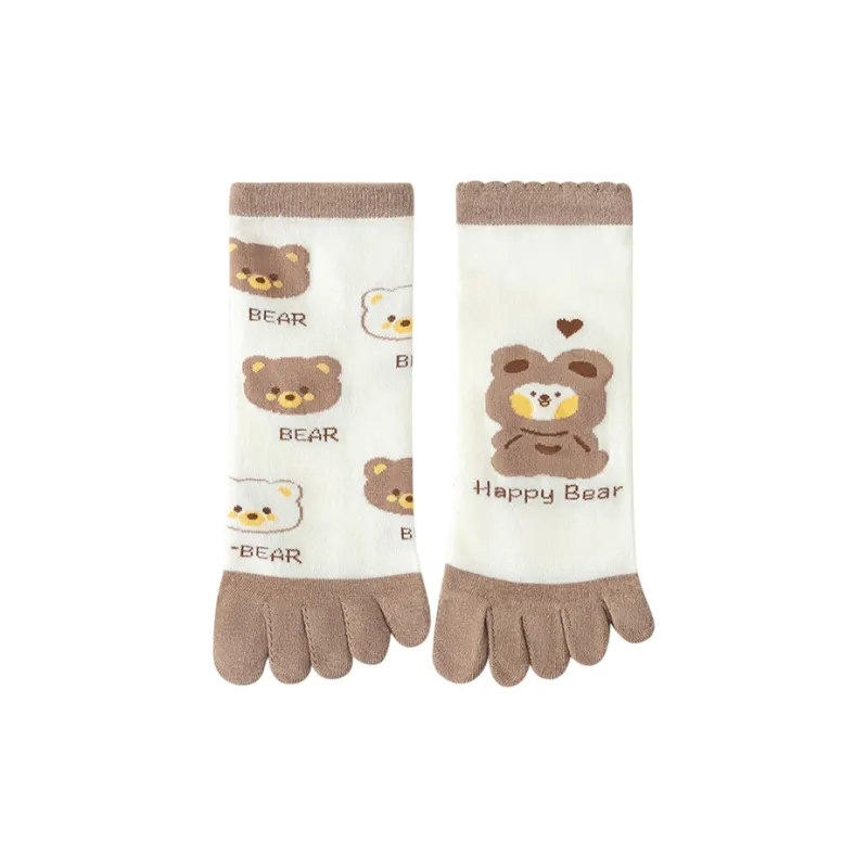 BEAR UNION Mid Calf Socks Women's Combo Set-16