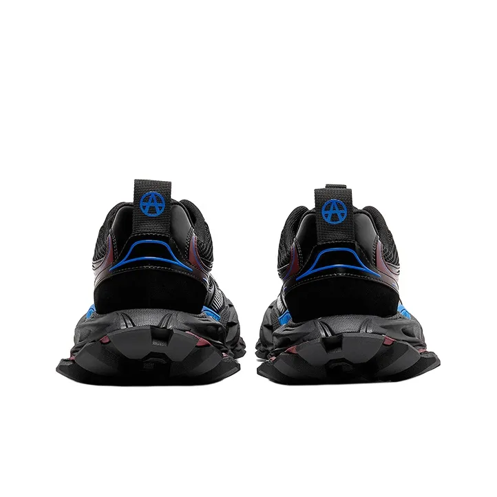 Acupuncture Cushioning, Abrasion Resistant, Lightweight, And Breathable Low Top Chunky Sneakers Men's-3