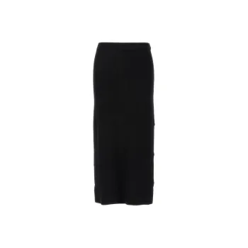 Loulou De Saison Casual Long Skirt Women's Black