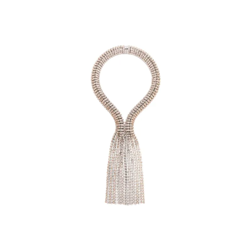 Paco Rabanne Rhinestone embellished Necklace-0
