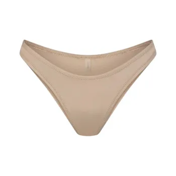 SKIMS SIGNATURE SWIM CHEEKY TANGA BOTTOMS Swimming Shorts Women's DESERT/Desert