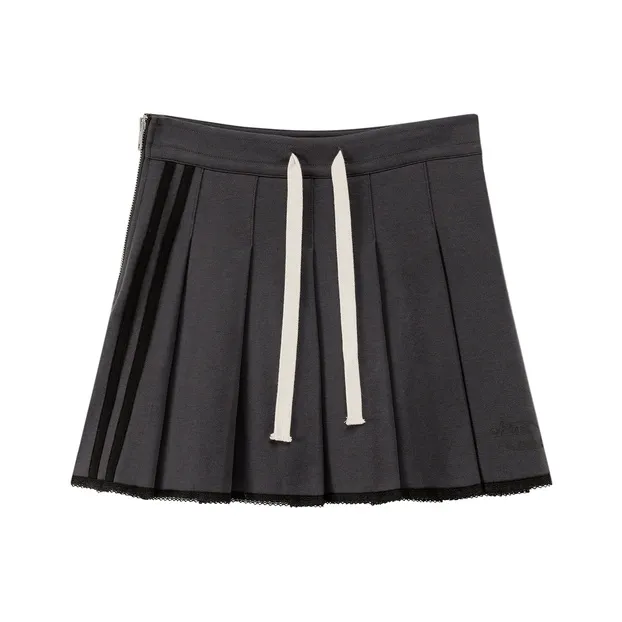 CHUU Casual Short Skirts Women's Dark Gray-0