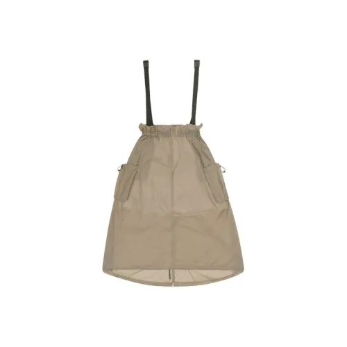 THE NORTH FACE UE Series Tokyo Design Collective Casual Long Skirts Women's Stone Tan