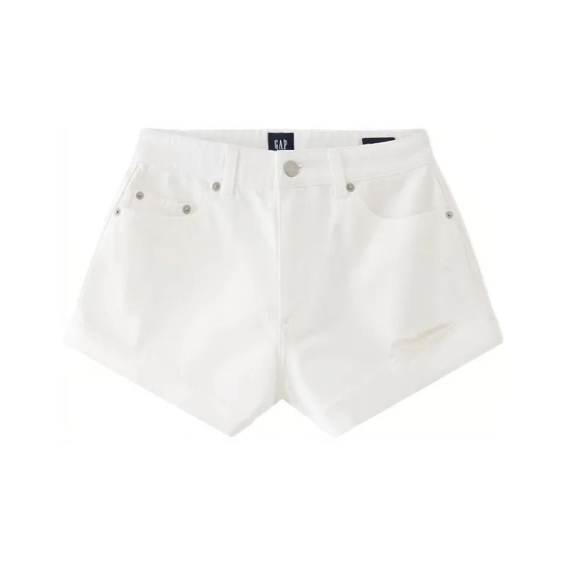GAP Denim Shorts Women's Dark Blue-4