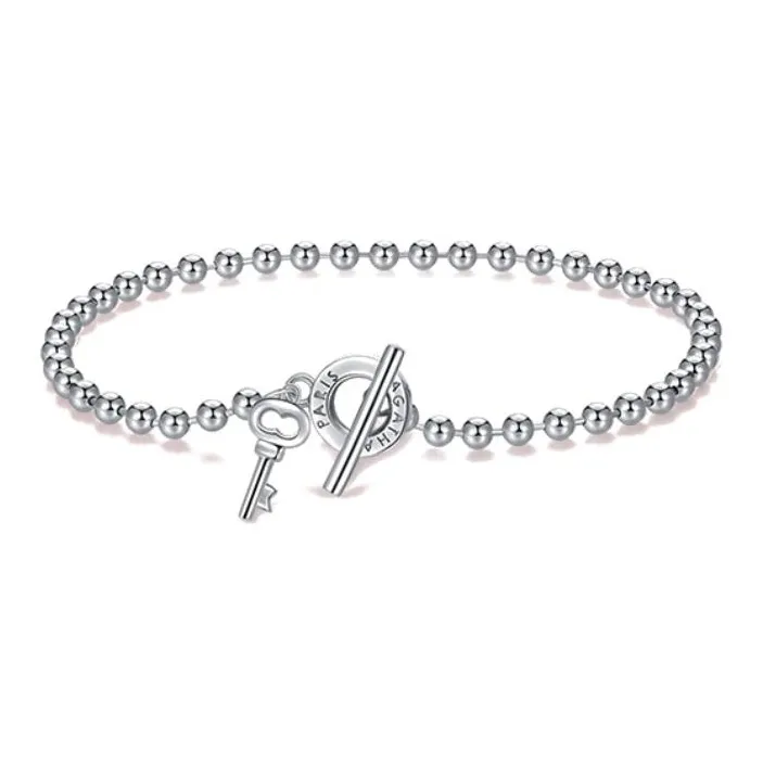 Agatha 925 Sterling Silver Bracelets Unisex-1
