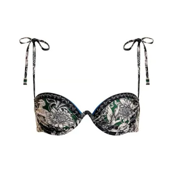 Victoria's Secret AGUA BENDITA Donna Bikini Top / GF Bikini Women's Green