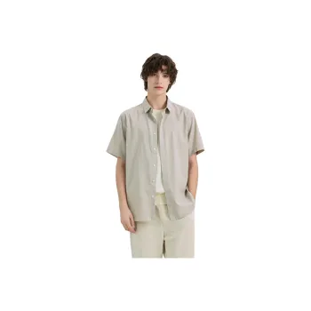 WILD LEADER Shirts Men Khaki[CW51585A31K]