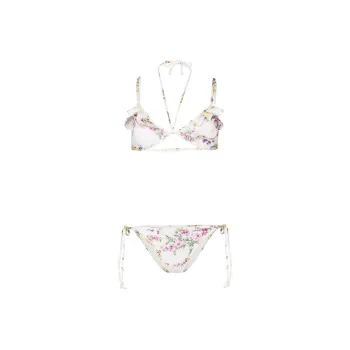 Zimmermann SS22 Bikini Women's White