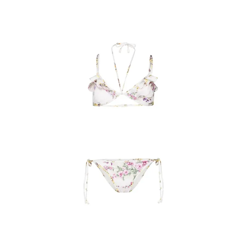 Zimmermann SS22 Bikini Women's White-0