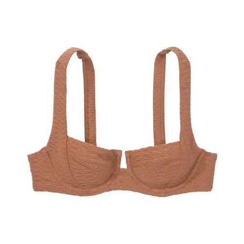 Victoria's Secret PINK Mix & Match Full Coverage Bikini Top / Caramel Bikini Women's Caramel