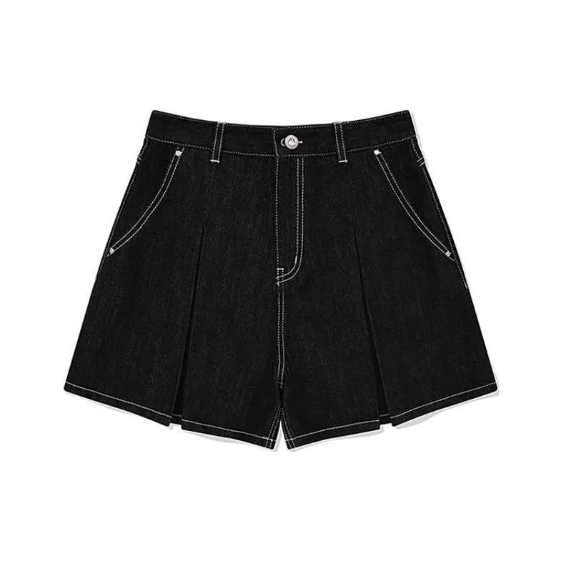 Kirsh SS24 Denim Shorts Women's Black-0