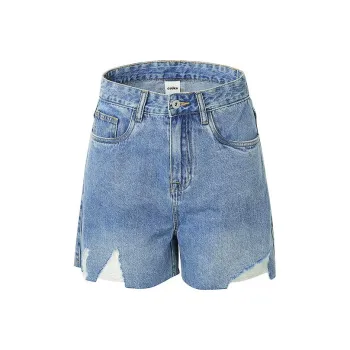 Guuka Hero Denim Shorts Women's Denim Blue