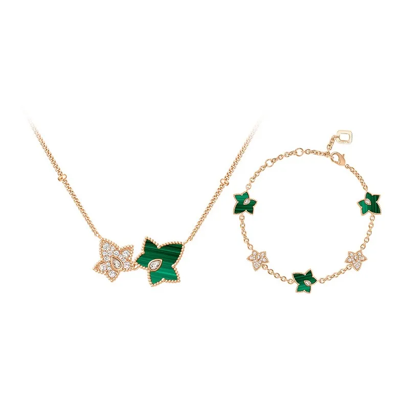 Lola Rose Natural Malachite Necklaces Women's-5