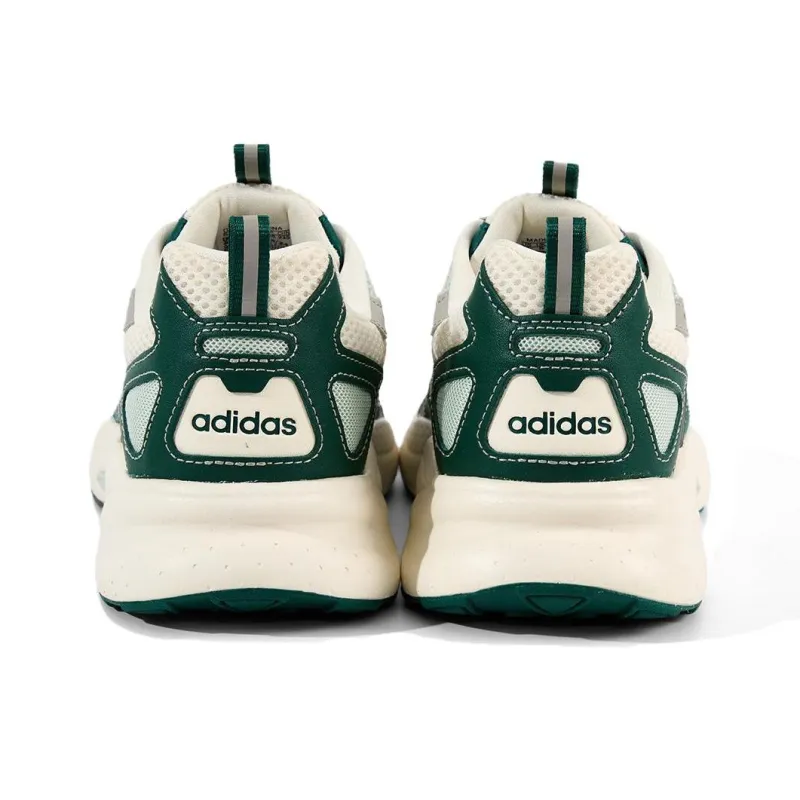 Adidas JZ Runner Cushioning, Slip Resistant, Impact Resistant Low Top Running Shoes Women's Beige Green-1
