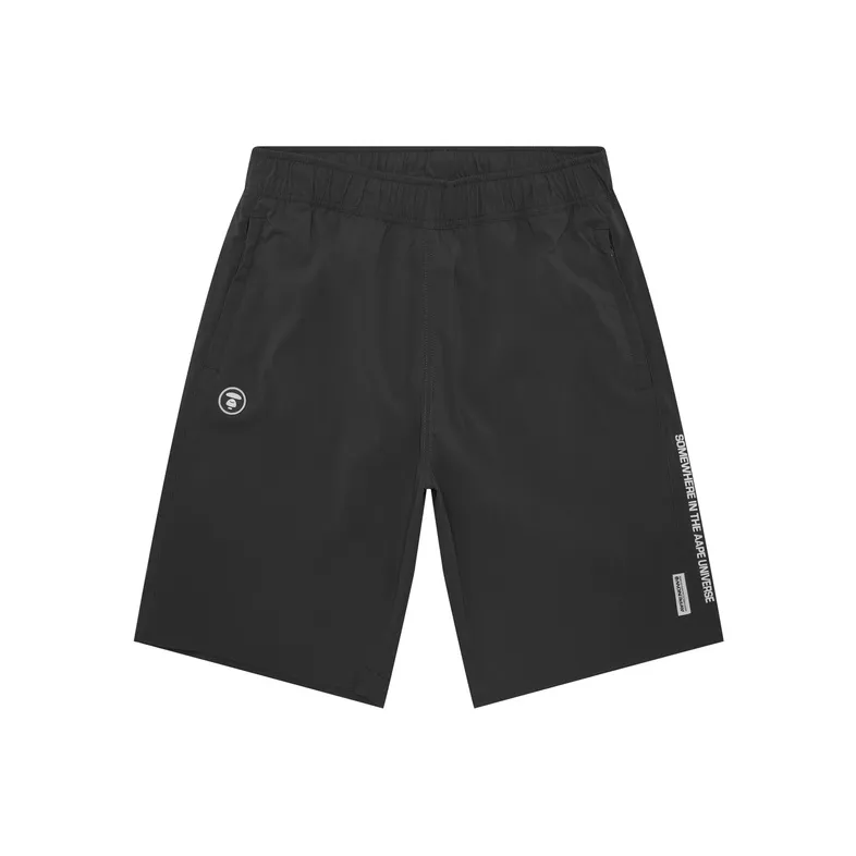 Aape Logo patch Bermuda Shorts-5