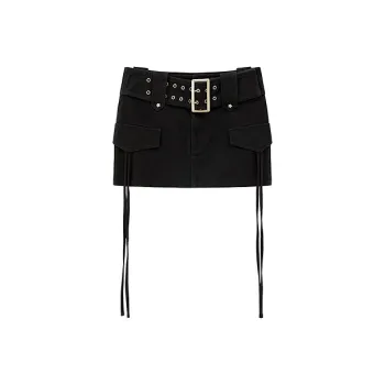 CHUU Casual Short Skirts Women's Black