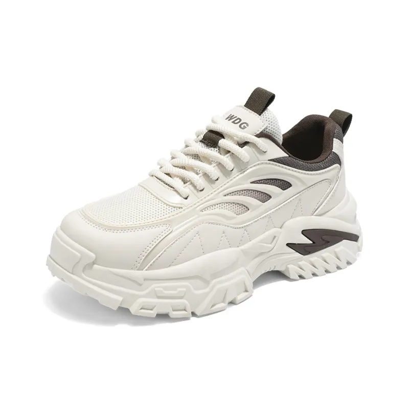 ROBINHOOD Cushioning, Slip Resistant, Abrasion Resistant, Breathable, Coverage, Support Low Top Chunky Sneakers Men's-12