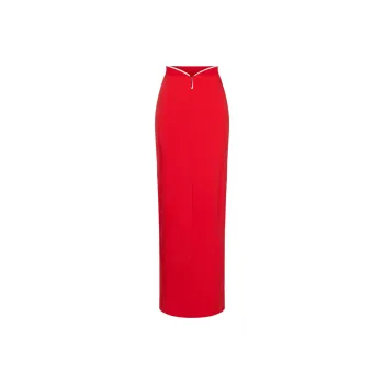 Nike X Nike Long Skirt Dark Red