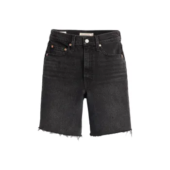 Levi's Denim Shorts Women's Black