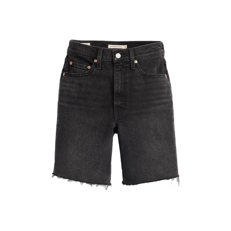 Levi's Denim Shorts Women's Black-0