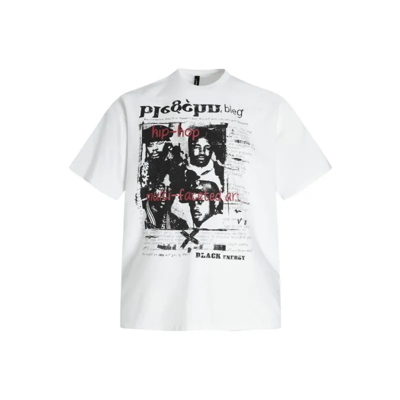TH FABRICATE T Shirts Women's White Couple's-0