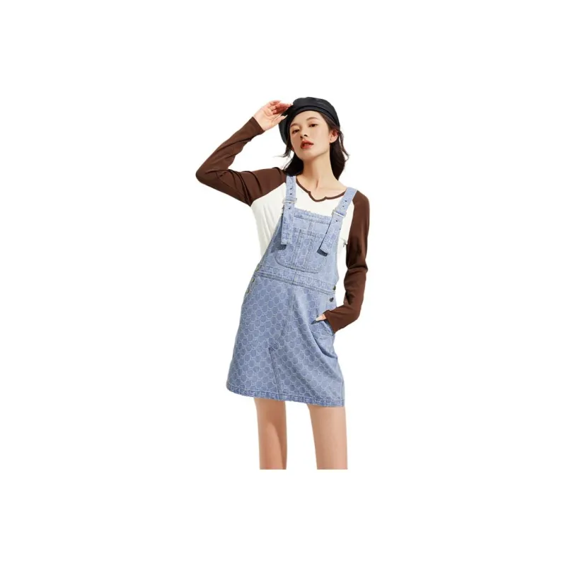 Hotwind Denim Short Skirts Women's Blue-0
