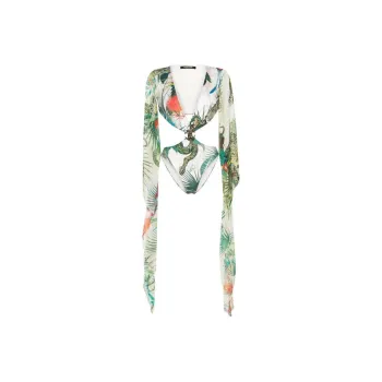 Roberto Cavalli Jungle print Swimsuit