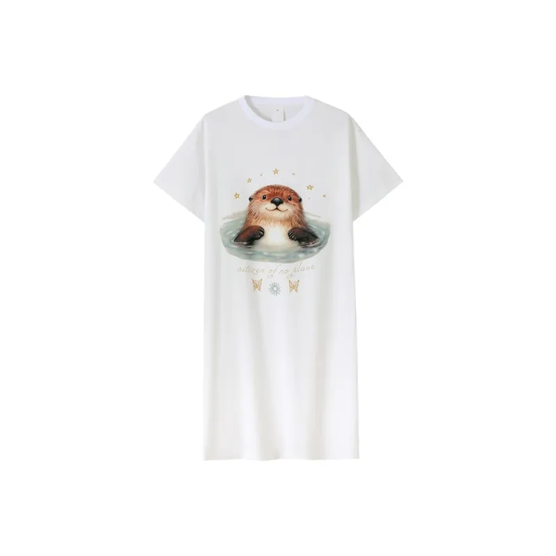 CONP T Shirts Unisex Glutinous Rice White-0