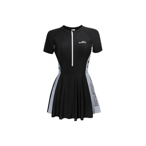 Youyou One-Piece Swimsuits Women's Black