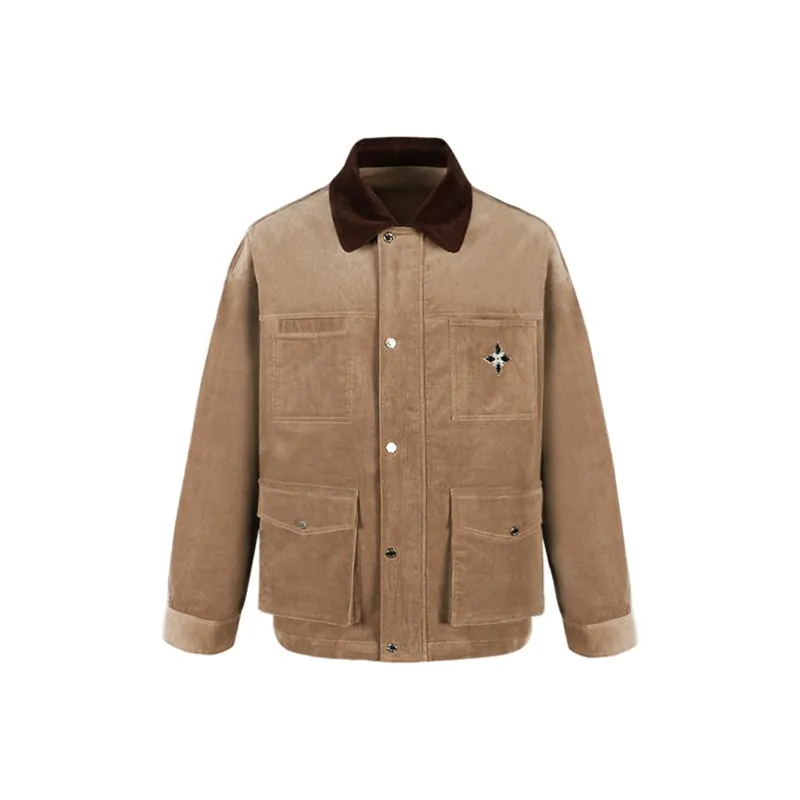 YLDP Jackets Unisex Khaki-0