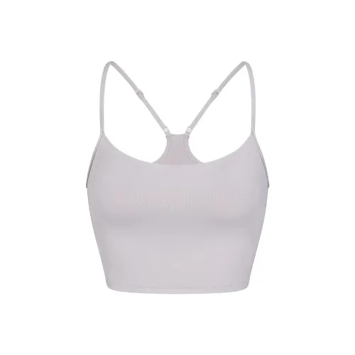 SKIMS SIGNATURE SWIM CAMI TOP Bikini Women's Chrome/Chrome-Plated