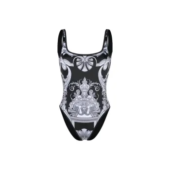 VERSACE Baroque Pattern print Swimsuit