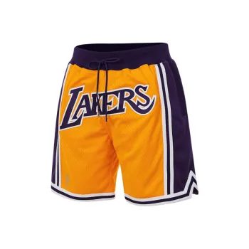 Mitchell & Ness Basketball Shorts Unisex Yellow