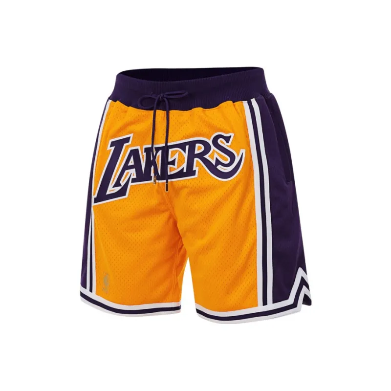 Mitchell & Ness Basketball Shorts Unisex Yellow-0