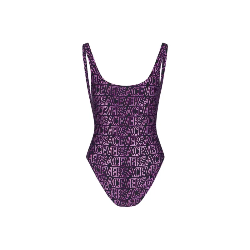 VERSACE All over Logo print Swimsuit-0