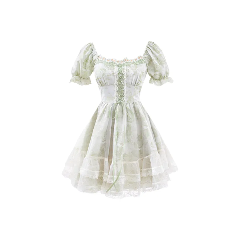 Peaches Peaches Short Sleeved Dress Women's-0