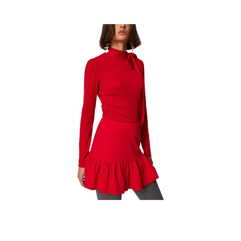 Twinset Flounced Miniskirt-0