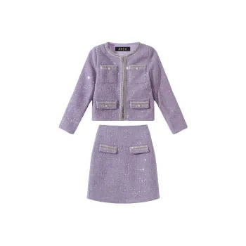 AHDO Two Piece Skirt Sets Women's