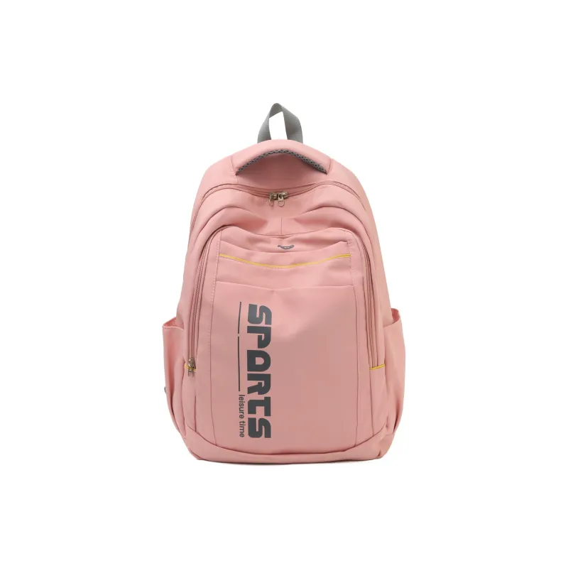TOUTSEUL YOLO Canvas Backpack Regular Women's Pink/White/Black/Blue-0