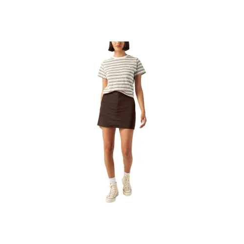 Dickies Casual Short Skirts Women's Brown