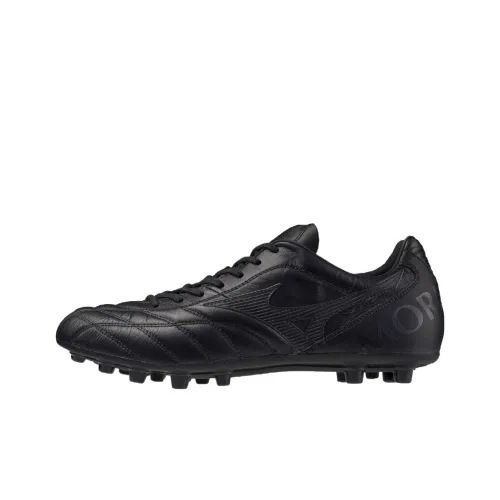 Mizuno Morelia PROTO Anti Slip Wear Resistant Soccer Shoes Unisex Black