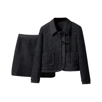 Cypress House Skirt Set Women's Black
