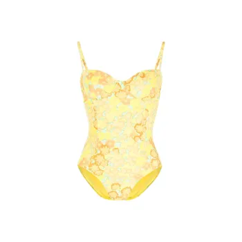 TORY BURCH Floral Print Swimsuit