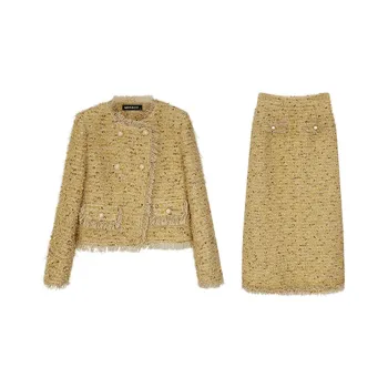 MRR&CO. Skirt Set Women's Yellow