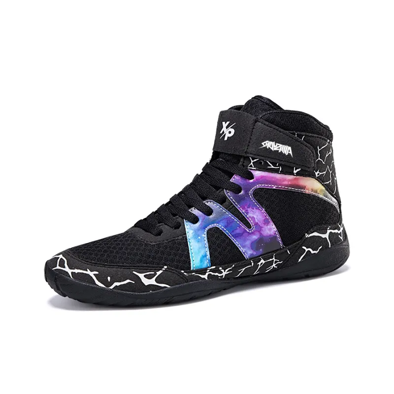 Animal Claws Abrasion Resistant Breathable Coverage High Top Training Shoes Men's-6
